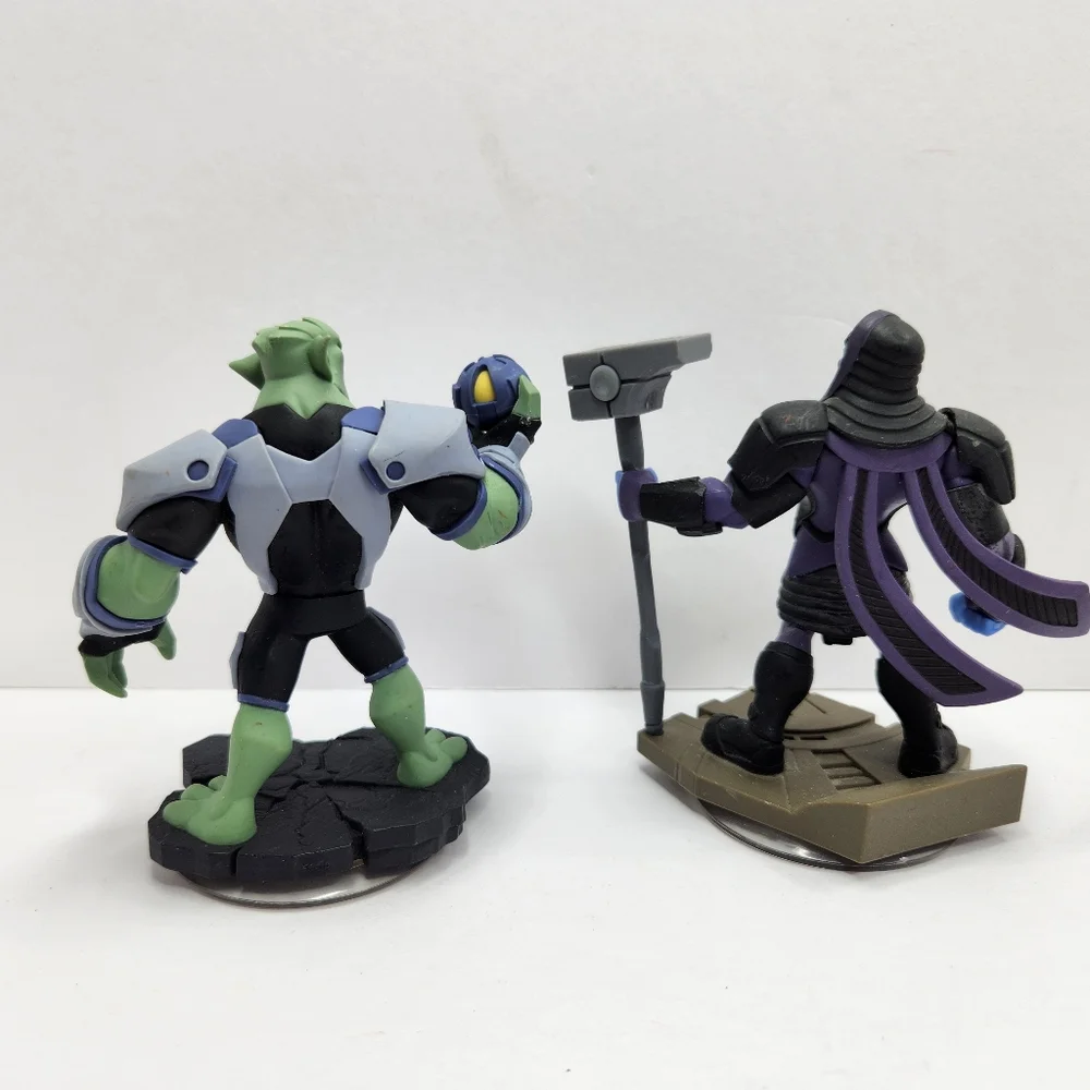 Disney Infinity 2.0 Marvel Figures + Power Disc Yondu Rocket Green Goblin